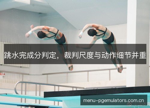 跳水完成分判定,裁判尺度与动作细节并重 跳水完成分判定,裁判尺度与动作细节并重